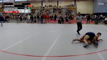 149 lbs Cons. Round 4 - Blakelee Bastien, UW-Eau Claire vs William Penn, Iowa Lakes Community College