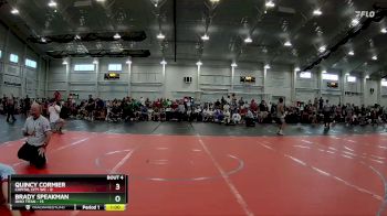 120 lbs Round 2 (4 Team) - Brady Speakman, Ohio Titan vs Quincy Cormier, Capital City WC