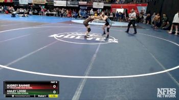 132G Quarterfinal - Audrey Bahnke, Mt. Edgecumbe High School vs Hailey Loose, Hutchison High School