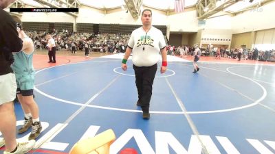 83-M lbs Quarterfinal - Carter Meng, Williamstown Braves Youth Wrestling vs Cannon Inman, N/A