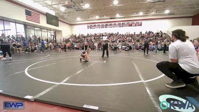 67 lbs Rr Rnd 2 - Juliette Rosas, Piedmont vs Emyle Thompson, HURRICANE WRESTLING ACADEMY