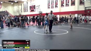 125 lbs Cons. Semi - Kobi Johnson, North Idaho College vs Kadin Messmer, North Idaho College