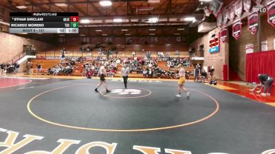 157 lbs Quarterfinal - Ethan Sinclair, Northeastern Junior College vs Ricardo Moreno, Trinidad State