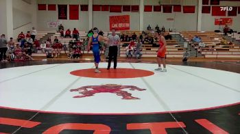 126 lbs Round 1 (6 Team) - Brayden Bean, Onaga HS vs Chase Courtois, Pomona-West Franklin HS