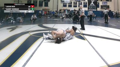 172 lbs Semifinal - Lucas Boe, Lake Highland Prep vs Barry Norman, Blair Academy