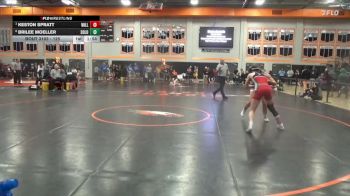 125 lbs Quarterfinal - Keston Spratt, Williamsburg vs Brilee Moeller, Solon