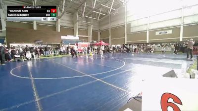 54 lbs Cons. Semi - Kannon King, Box Elder Stingers vs Tadhg Maguire, Northside Wrestling Club