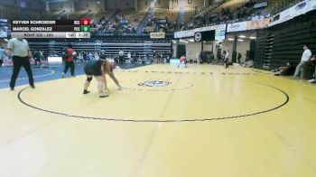 285 lbs Cons. Round 2 - Keyven Schroeder, Barton CC vs Marcel Gonzalez, Pratt CC