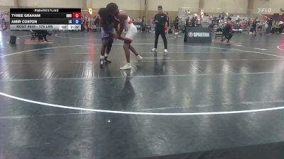 175 lbs Quarterfinal - Tyree Graham, Gladiator Wrestling vs Amir Coston, Lake Gibson