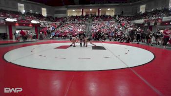 100 lbs Semifinal - Taylor Dover, Norman High School Girls vs Kyrain Perez, Westmoore High School Girls