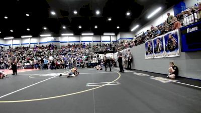 49 lbs Quarterfinal - Easton Klinglesmith, Perry Wrestling Academy vs Tennesselynn Goodner, Standfast