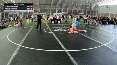 165 lbs Champ. Round 1 - Travis Coleman, California vs Chaz Ponton, Idaho