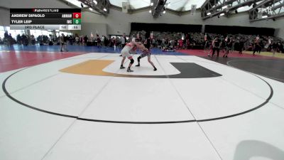 118-H2 lbs 3rd Place - Andrew DiPaolo, AMERICAN MMA AND WRESTLING vs Tyler Leip, Immortals