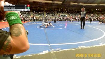61 lbs Consi Of 8 #1 - Victor Urquijo, Juggernaut Wrestling Club vs Graham Willis, Victory