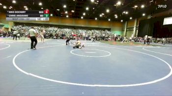 157 lbs Quarterfinal - Chris Anguiano, Millikan vs Niko Dockery, Woodcreek