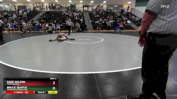 175 lbs Semifinal - Sage Wilson, Team Central vs Bruce Quayle, Springdale Wrestling