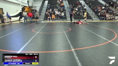 16U-8 lbs Round 3 - Andrew Hall, St. Ansgar vs Charlie Campbell, Team Valley Wrestling Club