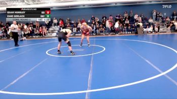 165 lbs Cons. Round 3 - Zane Gerlach, Unattached vs Izaak Hunsley, Northern State