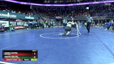 2A-215 lbs Cons. Round 4 - Ashtin Willms, Clarion-Goldfield-Dows vs Jaydn Cooper, Winterset