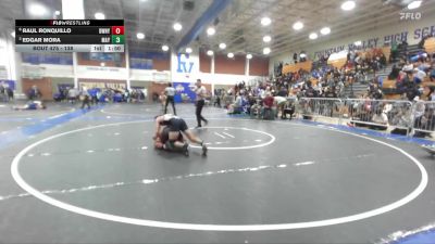 138 lbs Quarterfinal - Edgar Mora, Mayfair vs Raul Ronquillo, Downey