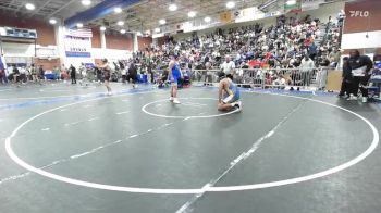 285 lbs Champ. Round 1 - Andrew DeLaTorre, Moreno Valley vs Jacob Padilla, Brawley Union