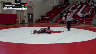 106 lbs Cons. Round 2 - Mason Brown, Gardendale Hs vs Hank Posey, Pike Road
