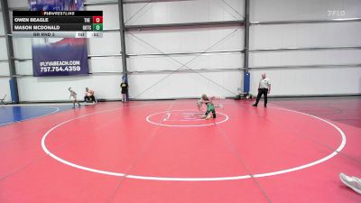 75 lbs Rr Rnd 3 - Owen Beagle, The Shop 814 vs Mason Mcdonald, Team Gotcha