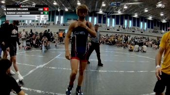 126 lbs Round 2 (4 Team) - Preston Williams, Cowboy WC vs Nicholas Tapia, Ex1t Mafia