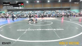 125 lbs Consi Of 32 #1 - Ricky Maki, USA Gold vs Jorge Ramos, Aloha