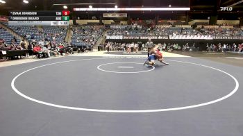 175 lbs Semifinal - Dresden Beard, Andover HS vs Evan Johnson, Tecumseh-Shawnee Heights HS