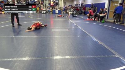 74 lbs Round Of 16 - Owen Truong, Nova W.c. vs Micah Duncan, Westshore W.C.