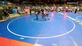 240 lbs Consolation - Reese Baxter, Ubasa Wrestling Academy vs Jessina Smith, HURRICANE WRESTLING ACADEMY