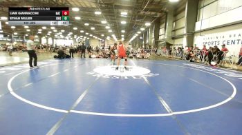 180 lbs Rr Rnd 2 - Liam Giannaccini, Mat Warriors Yellow vs Ethan Miller, Knights Wrestling Club