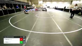 152 lbs Quarterfinal - Tyler Bienus, Iron Horse Blue vs John Reho, Seahawks Blue