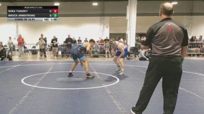 175 lbs Consi Of 16 #1 - Shea Yudizky, TX vs Brock Armstrong, ID