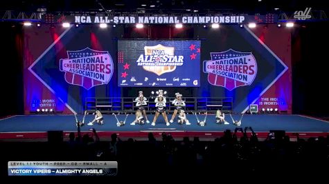Victory Vipers - Almighty Angels [2026 L1.1 Youth - PREP - D2 - Small - A] 2026 NCA All-Star National Championship