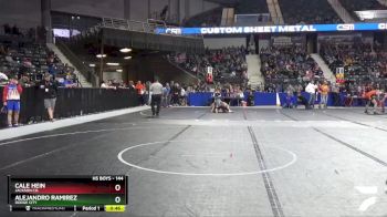 144 lbs Cons. Round 2 - Cale Hein, Jackson Co. vs Alejandro Ramirez, Dodge City