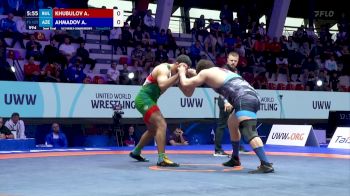 125 kg 1/2 Final - Alen Khubulov, Bulgaria vs Aydin Ahmadov, Azerbaijan