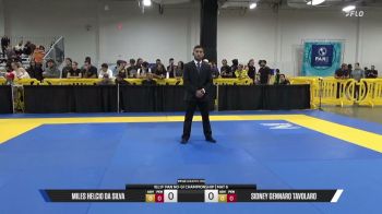 Sidney Gennaro Tavolaro vs Miles Helcio Da Silva 2026 Pan IBJJF Jiu-Jitsu No-Gi Championship