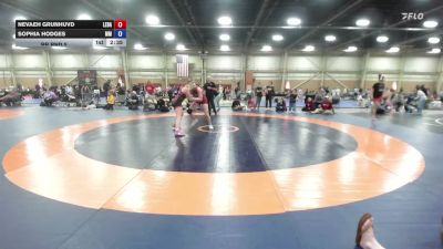 140 lbs Rr Rnd 5 - Nevaeh Grunhuvd, Lebanon Die Hard Wrestling - GHSE vs Sophia Hodges, Maryland Mana Power - GHSE