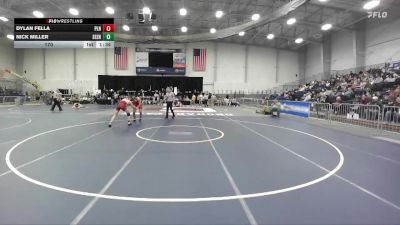 170 lbs Round 3 (3 Team) - Dylan Fella, Plainedge vs Nick Miller, Sherburne-Earlville Sr HS