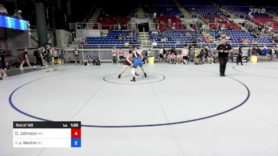 190 lbs Rnd Of 128 - Owen Johnson, MN vs Jace Renfro, MO