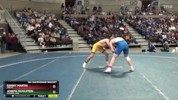 189 Championship Bracket 5th Place Match - Joseph Muhlstein, Mounds View vs Danny Martin, Simley