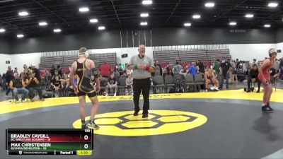 139 lbs Quarterfinals (8 Team) - Max Christensen, Olympia/Demolition vs Bradley Caygill, DC Wrestling Academy