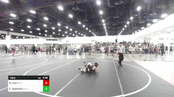 74 lbs Quarterfinal - Burl Dull, Mattime vs Elijohn Baptista, Golden Backs MRTC