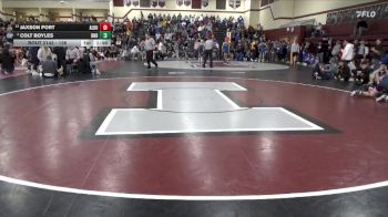 126 lbs Cons. Round 2 - Colt Boyles, Burlington Notre Dame vs Jaxson Port, Alburnett