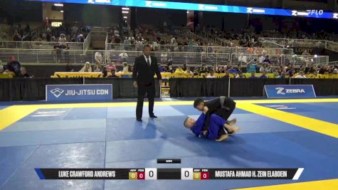 Mustafa Ahmad H. Zein Elabdein vs Luke Crawford Andrews 2025 Pan Kids Jiu-Jitsu IBJJF Championship