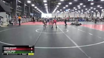 110 lbs Round 1 (6 Team) - Ashton Kriss, Morris Fitness vs Tyree Graham, Minion White