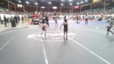 57 lbs Consi Of 8 #2 - Santos Gallegos, NM Gold vs Adrian Griego, Hammer House Mafia