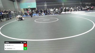 132 lbs Round Of 32 - Graeson Streit, Grandview vs Manuel Saldate, Slam Academy